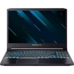 Acer Predator Triton 500 PT515-52-73L3 15.6" FHD Gaming Laptop, Intel Core i7 10750H 2.6Ghz, 16GB RAM, 512GB SSD, GeForce RTX 2070 Super 8GB GPU, ENG K/B, Win10Home, Black | NH.Q6XAA.002