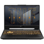 ASUS TUF A15 FA506QM-EB93 Gaming Laptop, 15.6" FHD 144Hz, AMD Ryzen 9 5900HX, 16GB RAM, 512GB SSD, 6GB NVIDIA GeForce RTX 3060, RGB Backlit ENG KB, Win 11, Gray | 90NR0606-M003Y0