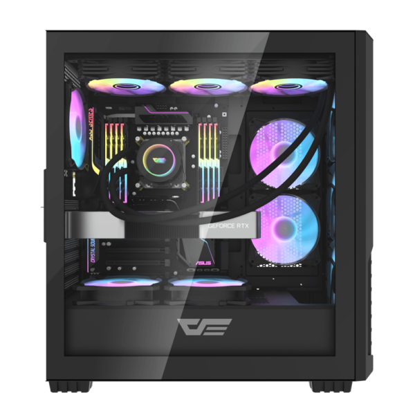 DARKFLASH DF2100 EATX CASE BLACK - Image 4