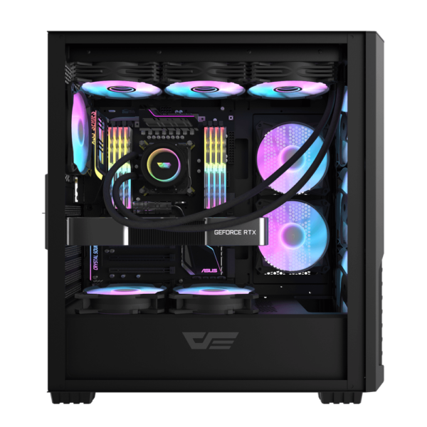 DARKFLASH DF2100 EATX CASE BLACK - Image 3