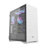 DLX22 Neo EATX Tempered Glass Case White