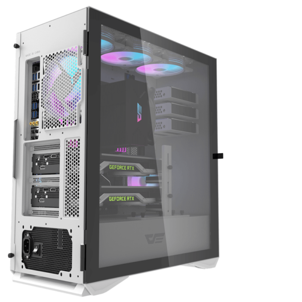 DLX22 Neo EATX Tempered Glass Case White - Image 5