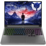 Lenovo Legion 5 16IRX9 Gaming Laptop, 16" WQXGA IPS 165Hz Display, Intel Core i7-14650HX, 16GB RAM, 512GB SSD, GeForce RTX 4060 8GB Laptop GPU, 4-Zone RGB ENG K/B, Win11, Luna Grey | 83DG004NUS