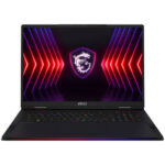 MSI Raider 18 HX A14VIG Gaming Laptop, 18" QHD+ IPS 240Hz Display, Intel Core i9-14900HX, 32GB RAM, 1TB SSD, GeForce RTX 4080 12GB Laptop GPU, English Keyboard, Win11, Core Black | 9S7-182232-251