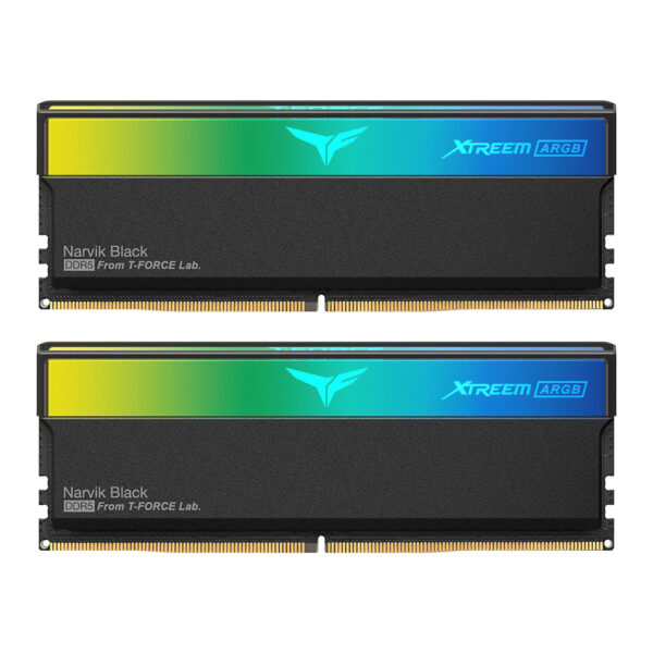 Team Xtreem ARGB 32GB (2 x 16GB) 288-Pin PC RAM DDR5 7200 (PC5 57600) Desktop Memory Model FF9D532G7200HC34ADC01