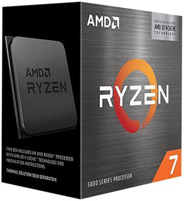 AMD Ryzen 7 5700X3D Processor (Tray, 8-Core, 16-Thread, 3D V-Cache, AM4)