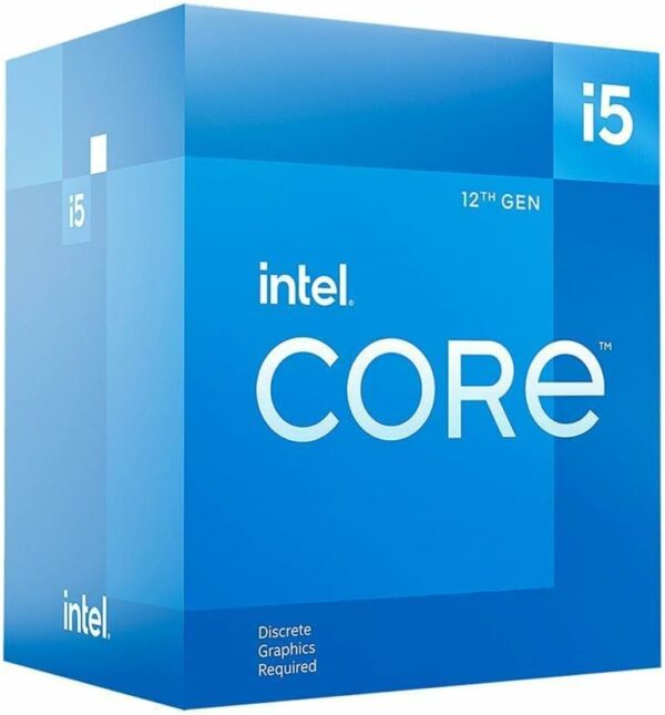 Intel Core i5-12400F Processor (Tray, 12th Gen, No Integrated Graphics)