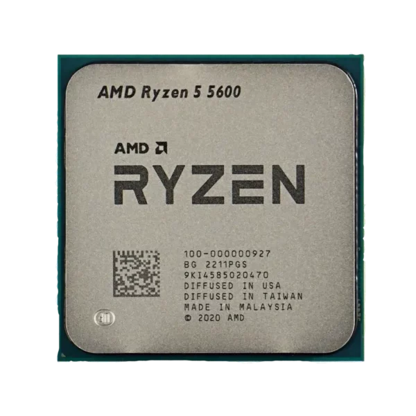 AMD Ryzen 5 5600 Processor (Tray, 6-Core, 12-Thread, Zen 3)