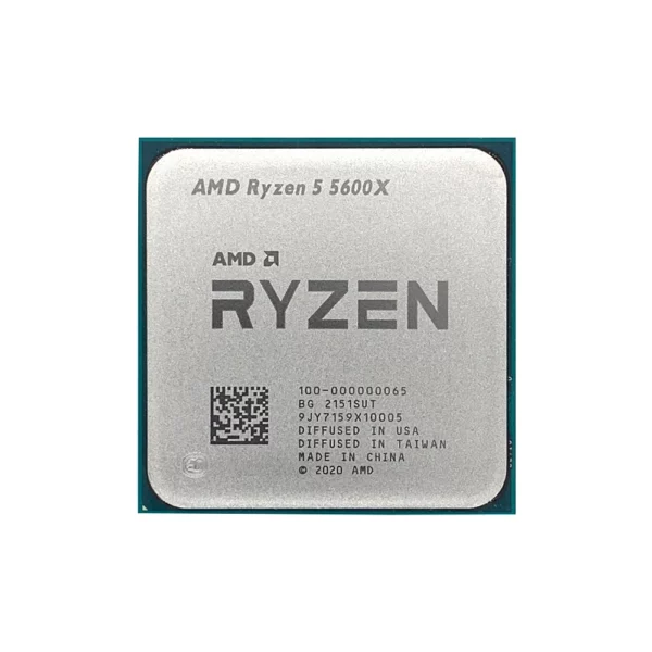 AMD Ryzen 5 5600X Processor (Tray, 6-Core, 12-Thread, Zen 3, Unlocked)