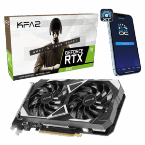 Galax A76D Black GF RTX3050 6GB EX PCI-E / GDDR6 96Bit