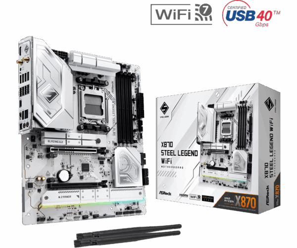 ASROCK X870 Steel Legend WiFi D5 ATX