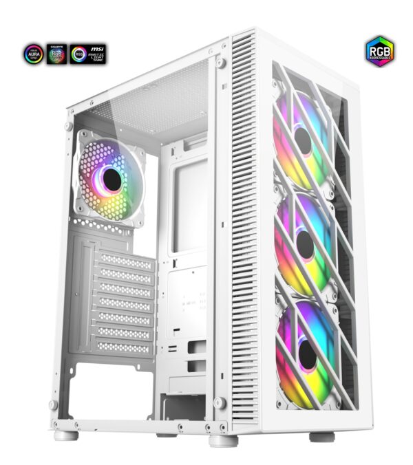 CMT192 White (ATX RGB case)