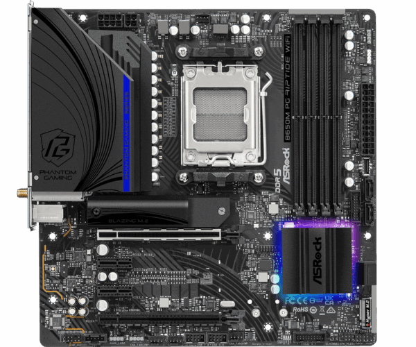 ASROCK B650M PG Riptide WiFi D5 mATX - Image 2