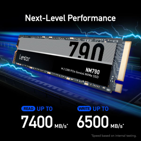 High-Speed PCIe Gen4x4 M.2 NVMe SSD – Up to 7400MB/s - Image 2
