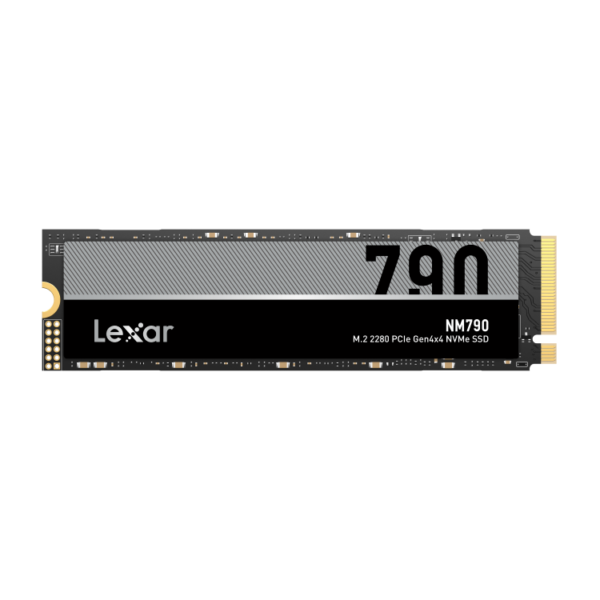 High-Speed PCIe Gen4x4 M.2 NVMe SSD – Up to 7400MB/s