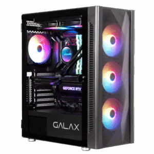 GALAX Revolution-06 ALLSYNC PC Case, ATX, M-ATX, ITX, 4 ARGB Fans