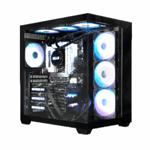 Galax HOF ALLSYNQ PC CASE Black,ATX, M-ATX, ITX, 4 ARGB Fans