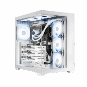 Galax HOF ALLSYNQ PC CASE White,ATX, M-ATX, ITX, 4 ARGB Fans