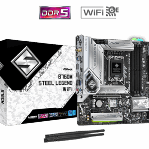 ASROCK B760M Steel Legend WiFi D5 mATX