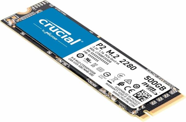 500GB High-Speed PCIe Gen3x4 M.2 NVMe SSD