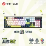 Fantech MK878S Mori White Mechanical Keyboard | Red Switch | RGB Gaming