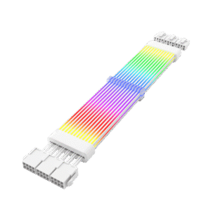 DARKFLASH LG03 ARGB POWER EXTENSION CABLE 6+2PIN*3 (White)