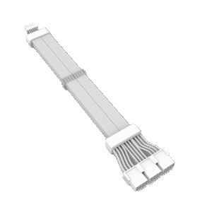 DARKFLASH LG04 ARGB POWER EXTENSION CABLE 12+4Pin (White)