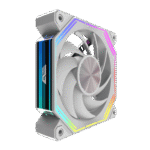 DarkFlash INF34 3-in-1 White Case Fans | High-Performance RGB Cooling