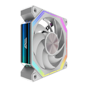 DarkFlash INF34 3-in-1 White Case Fans | High-Performance RGB Cooling