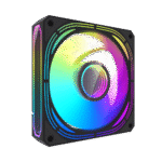 TORTOX Single INF24T Black Case Fan | High-Performance Cooling