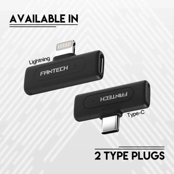 Fantech Wireless Lavalier Microphone – Single Mic | TYPE-C Connection - Image 3
