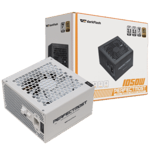Aigo PMT 1050W White Full Modular Power Supply