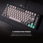 Fantech MK913 Saturn Wireless Mechanical Keyboard | RGB, Red Switch