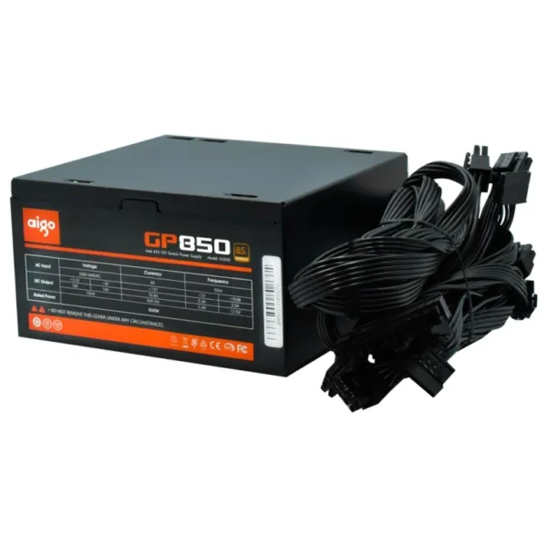 Aigo GP850 850W 80 Plus Bronze Power Supply - Image 2