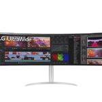 LG 49WQ95C-W.AMA 49-Inch UltraWide Curved Monitor | Dual QHD, Nano IPS, HDR10