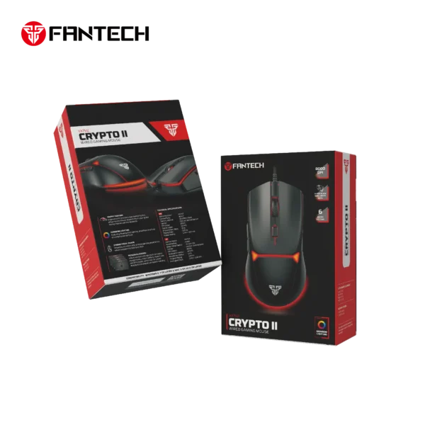 VX7V2 Black Wired Gaming Mouse | High-Precision & Ergonomic Design - Image 2