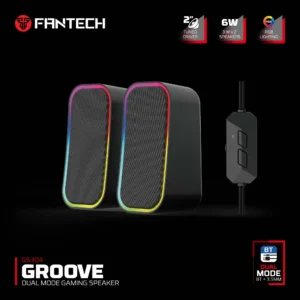 Fantech GS304 Groove Dual-Mode Gaming Speaker | Wired & Wireless PC Audio