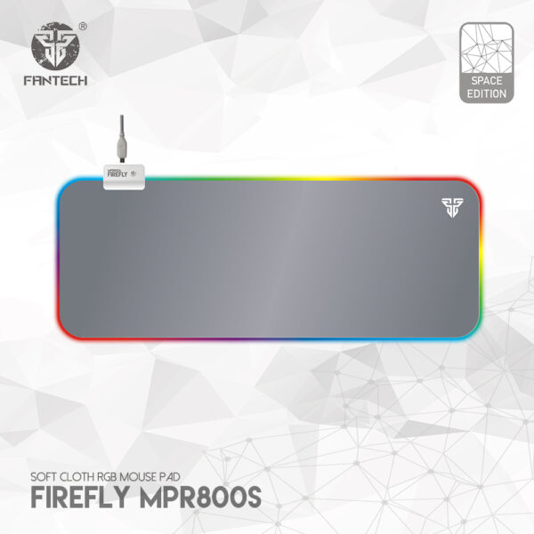 Fantech Firefly MPR800s Space Edition RGB Gaming Mouse Pad | XL Size