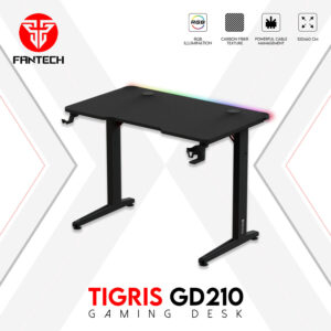FANTECH GD210 RGB Gaming Desk | Ergonomic & Durable with LED Lighting