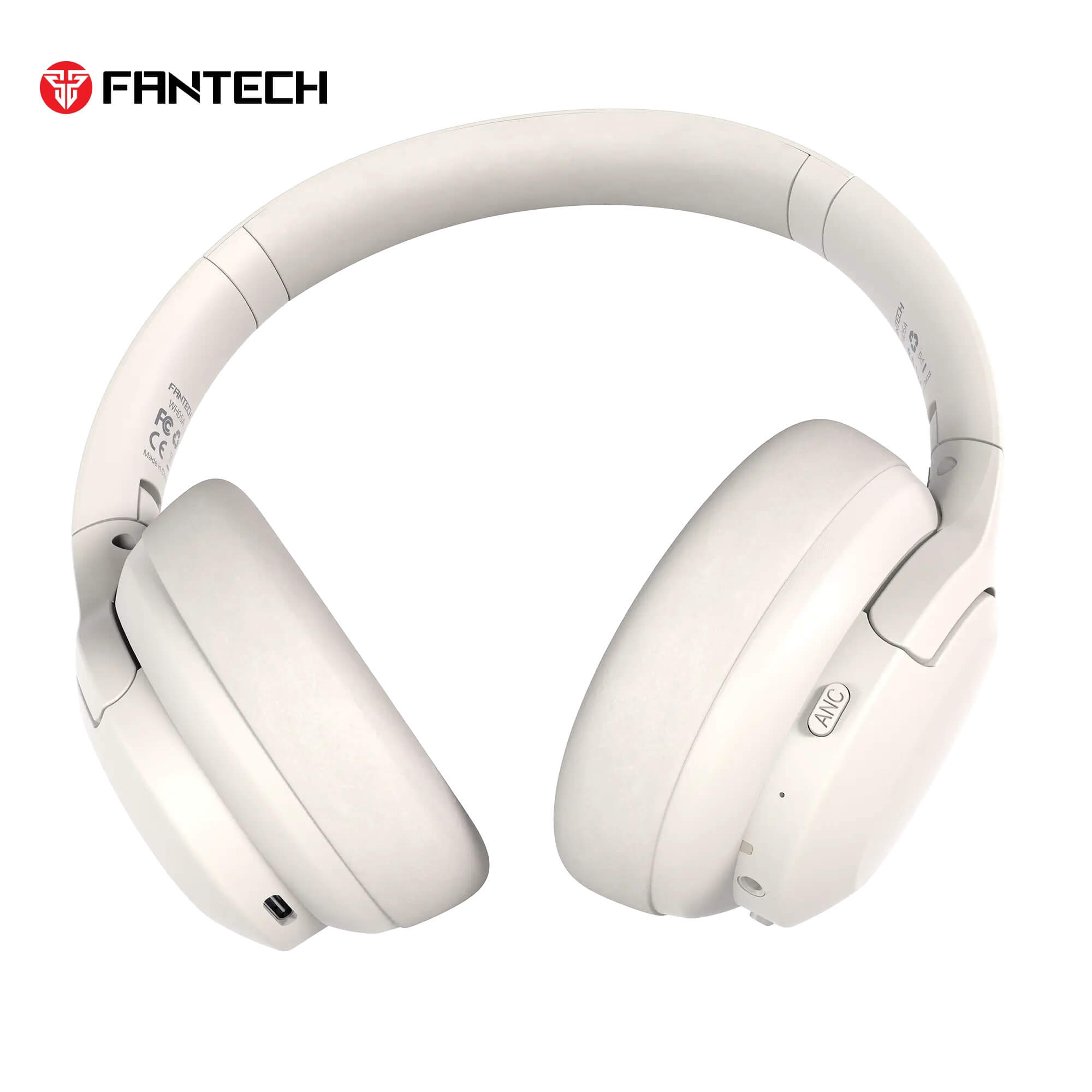 Fantech WH05A Go Vibe ANC Wireless Headset | White | Noise-Cancelling - Image 4