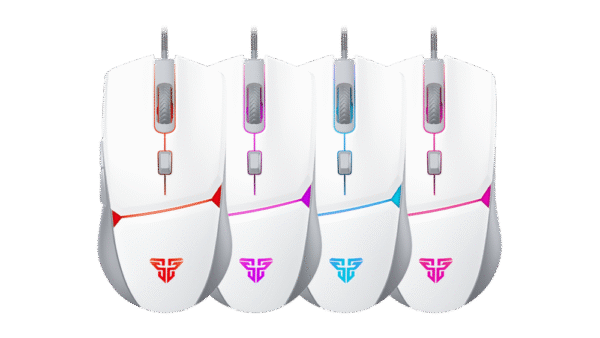Fantech VX7 CRYPTO Space Edition White Gaming Mouse | RGB Lighting - Image 4