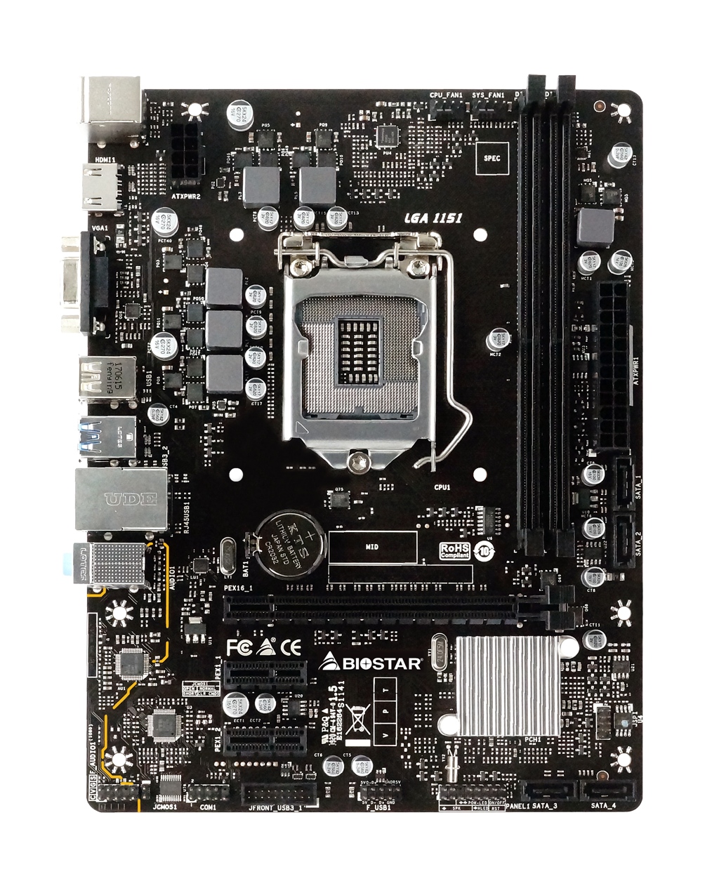BIOSTAR H310MHP 3.0 Intel Motherboard - Image 3