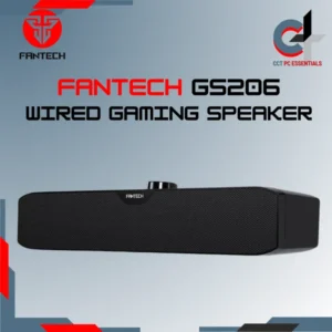 Fantech GS206 Groove Soundbar | Wired Gaming Speaker for PC, Laptop, TV & Mobile