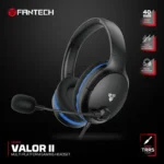 Fantech VALOR II MH89 Gaming Headset | Multi-Platform 3.5mm TRRS Jack | Black