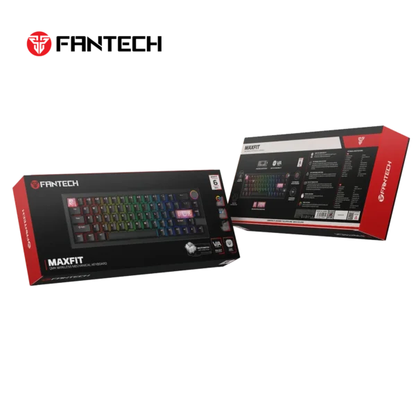 FANTECH MK920 MAXFIT6 Mechanical Gaming Keyboard | Black, Brown Switch ...