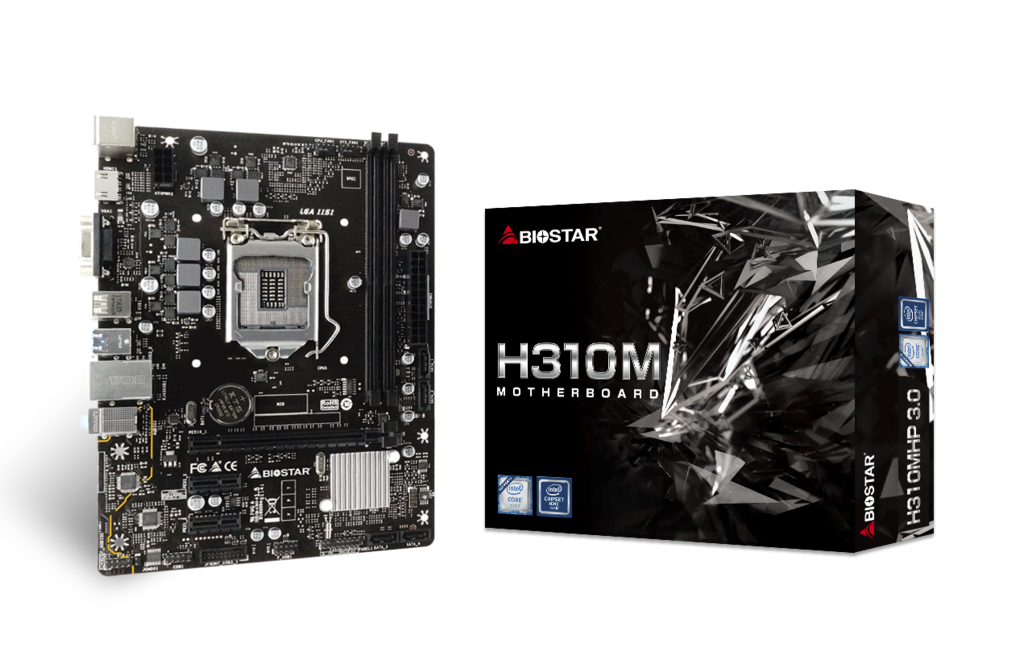 BIOSTAR H310MHP 3.0 Intel Motherboard