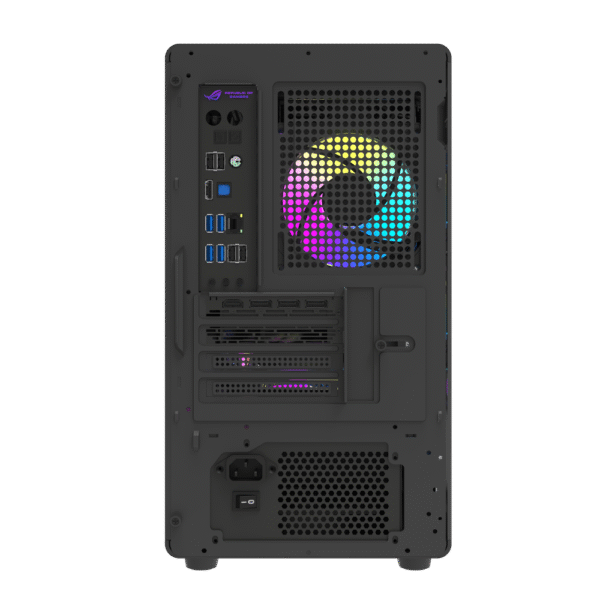 DarkFlash DB460M Black Micro-ATX Case | Compact Gaming PC Case - Image 2