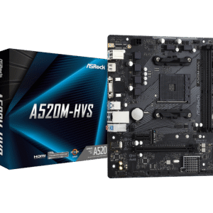 ASRock A520 Motherboard | AMD AM4 Micro-ATX with DDR4 & SATA3 Support