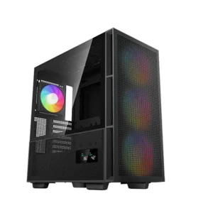 DEEPCOOL CH560 Digital E-ATX 4F RGB Black PC Case – High-Performance Gaming Chassis