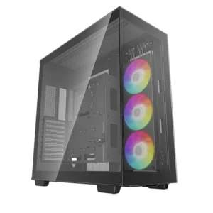 DEEPCOOL CH780 Black PC Case – Full-Tower Gaming Case with RGB Support